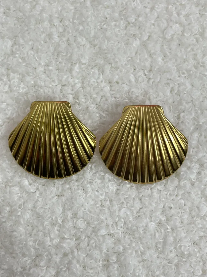 Boucles d'oreilles coquillages