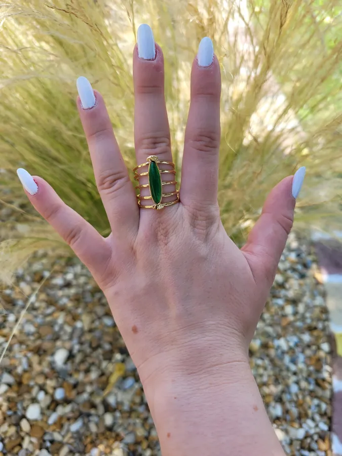 Bague verte n°3