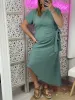 Robe turquoise