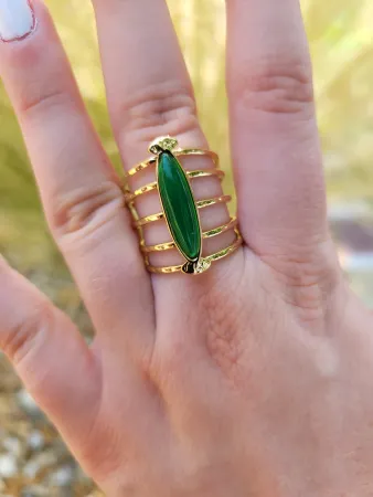 Bague verte n°3