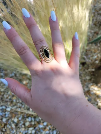 Bague noire n°2