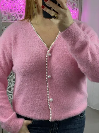 GILET Roxanne Rose